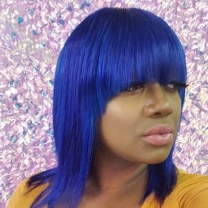 Nipsey Blue Wig